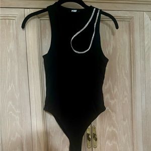 TW Black Bodysuit-Totally Unstopable